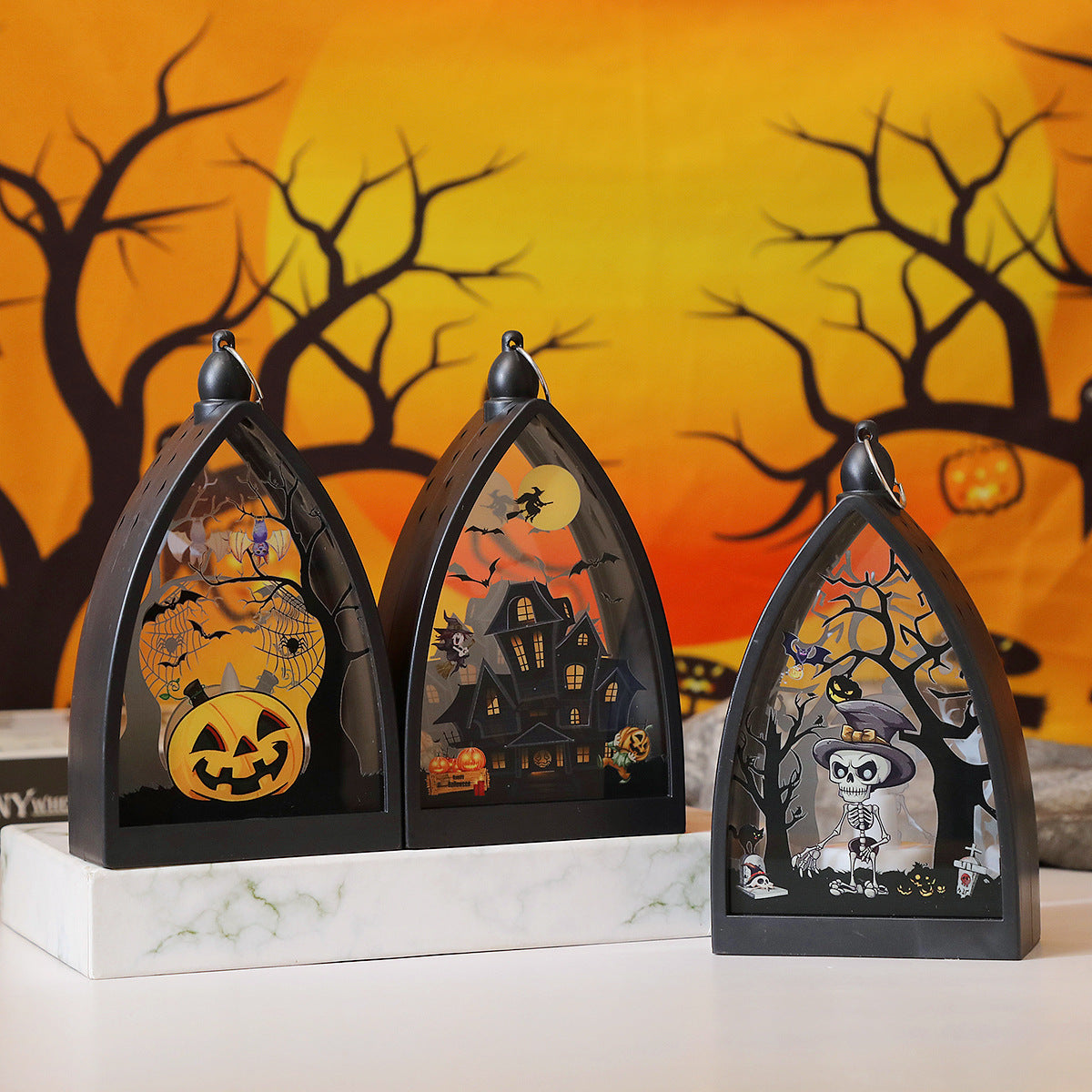 Halloween Pumpkin LED Lantern